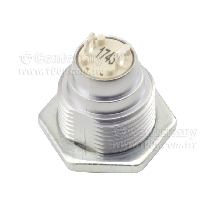 無段開關 Φ16mm  鋅合金 鍍鉻 - 90814 產品圖片