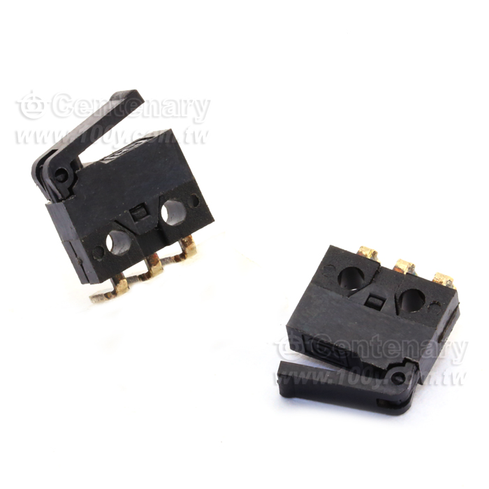 小微動 0.3A/6Vdc 腳左彎90° (ROHS) - 90766 產品圖片