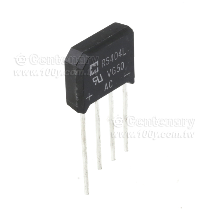 Bridge Rectifiers 4A 400V  - 91057 Product Image