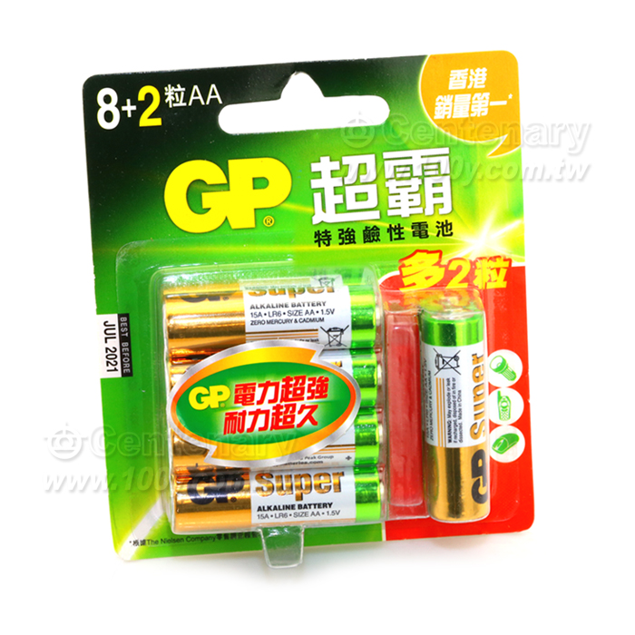 GP_Alkaline Non-Rechargeable Battery(With Battery tester) - 49690 Product Image