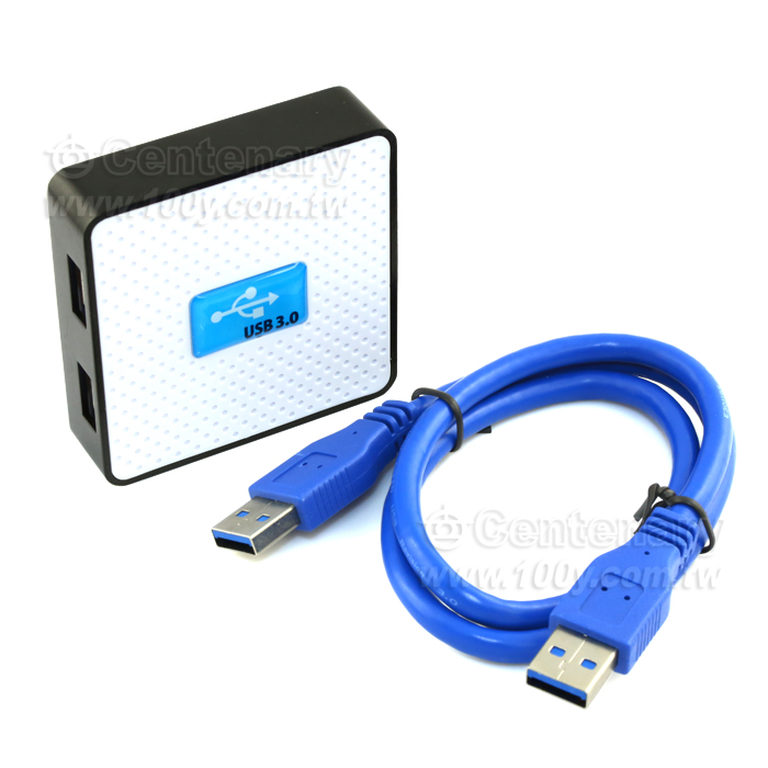 4 Port USB 3.0 HUB 集線器 (黑色) - 100056 產品圖片