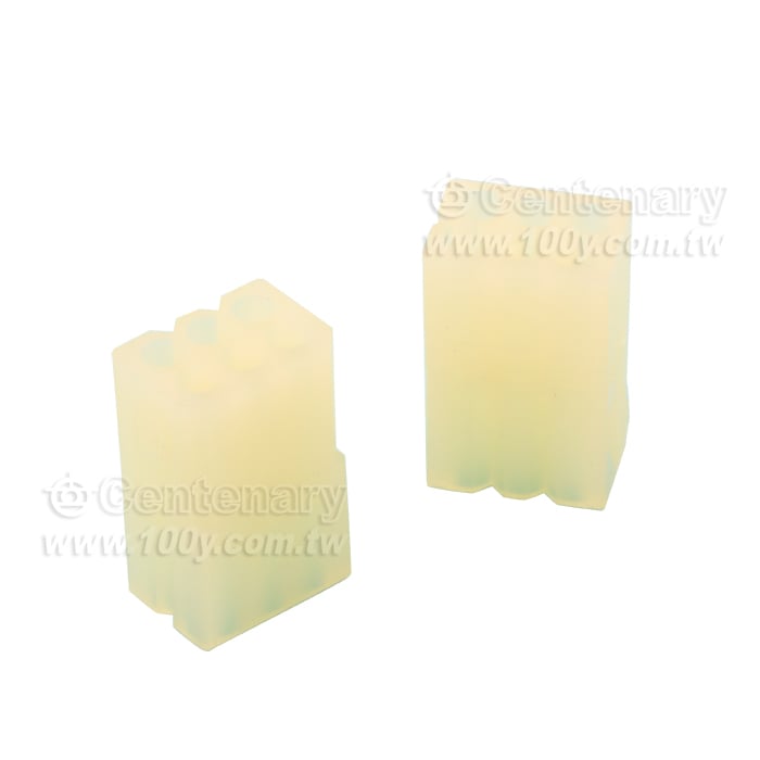 3.7mm 6P 孔頭 小無翅【ROHS】 - 39020 產品圖片