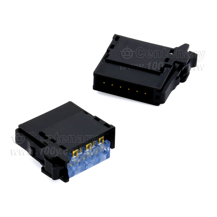 CONN PLUG 6P IDC BLUE RITS - 91521 產品圖片