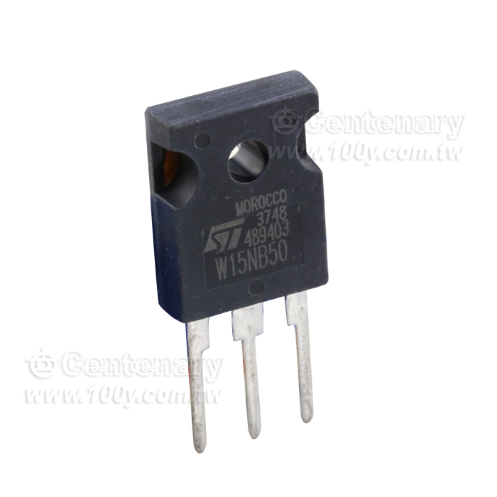 N-CHANNEL 500V - 0.33ohm - 14.6A - T0-247/ISOWATT218 PowerMESH MOSFET - 33921 Product Image