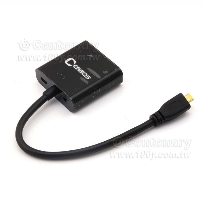 Micro HDMI-VGA+音頻線 - 92435 產品圖片