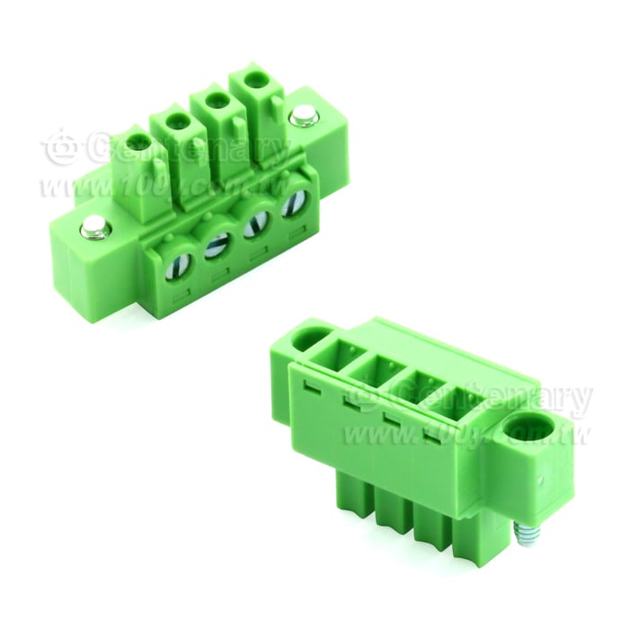 6P孔頭 P:3.5mm  M帶螺母孔 - 43925 產品圖片