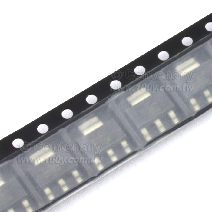 SOT-223 NPN 0.6A 160V - 93241 產品圖片