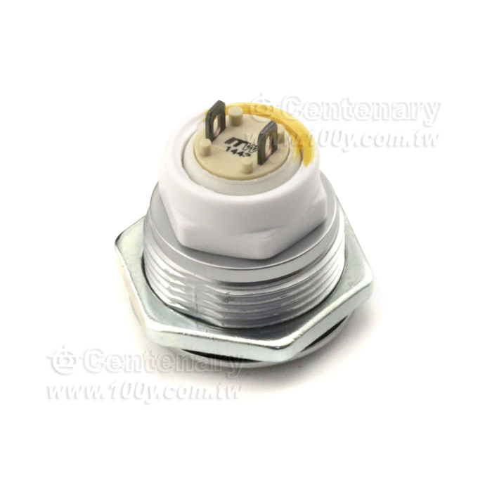 無段Φ19mm 面板防水型金屬按鈕開關 - 90827 產品圖片