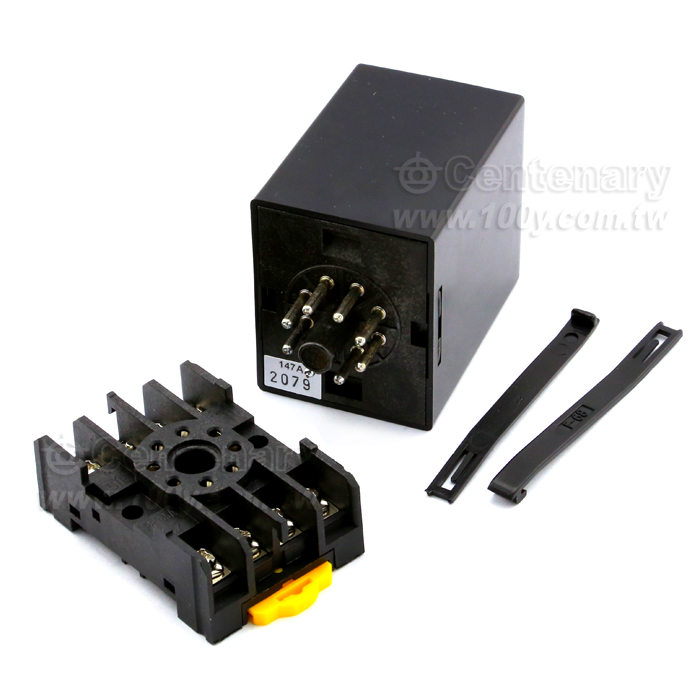 限時繼電器 AC220V/180秒(附座) - 93585 產品圖片