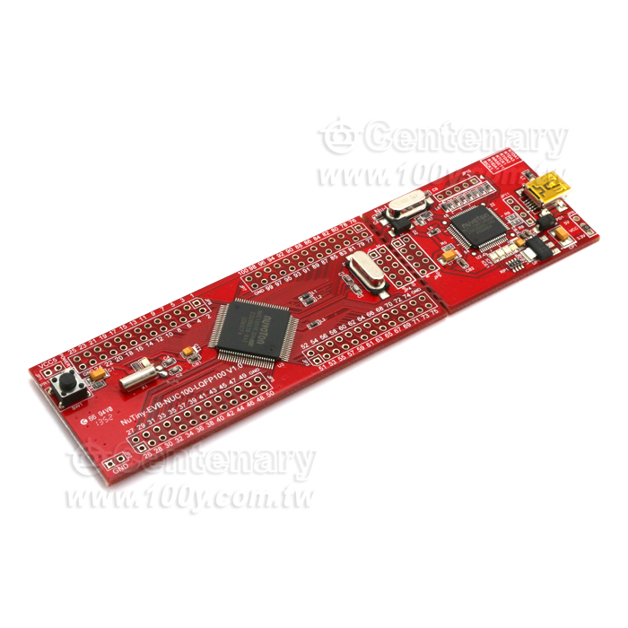 NuTiny-SDK-NUC100開發板 - 94940 產品圖片