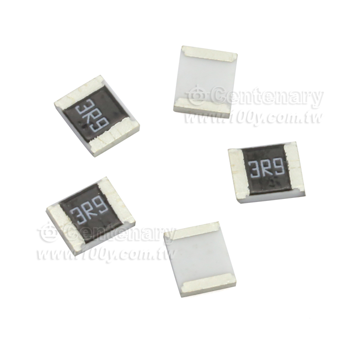 厚膜電阻- SMD 1/2watts 3.9ohms 5% - 95237 產品圖片