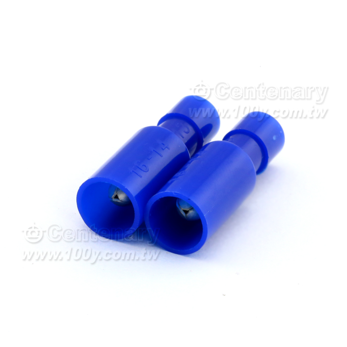 Nylon-Fully Insulated Double Crimp Bullet Disconnector - 95788 Product Image