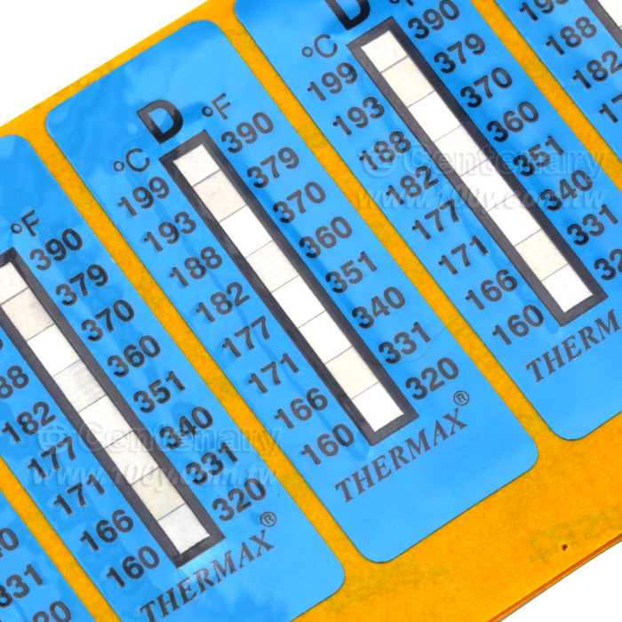 8 Level Irreversible Temperature Strip - 95231 Product Image
