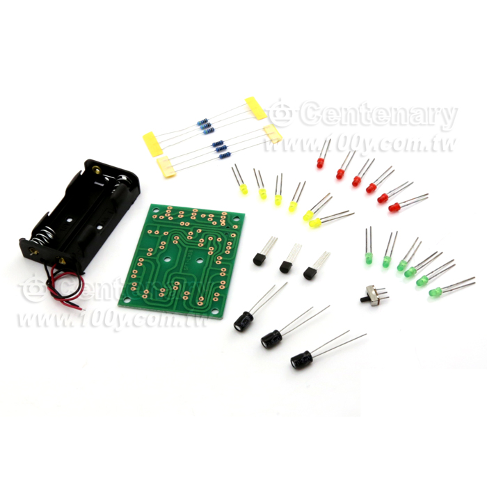 心型流水燈套件 18顆LED - 54642 產品圖片