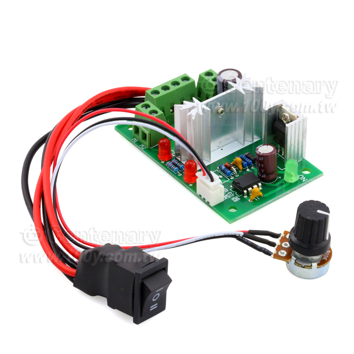 PWM 直流電機調速器6~30V/10A - 97114 產品圖片