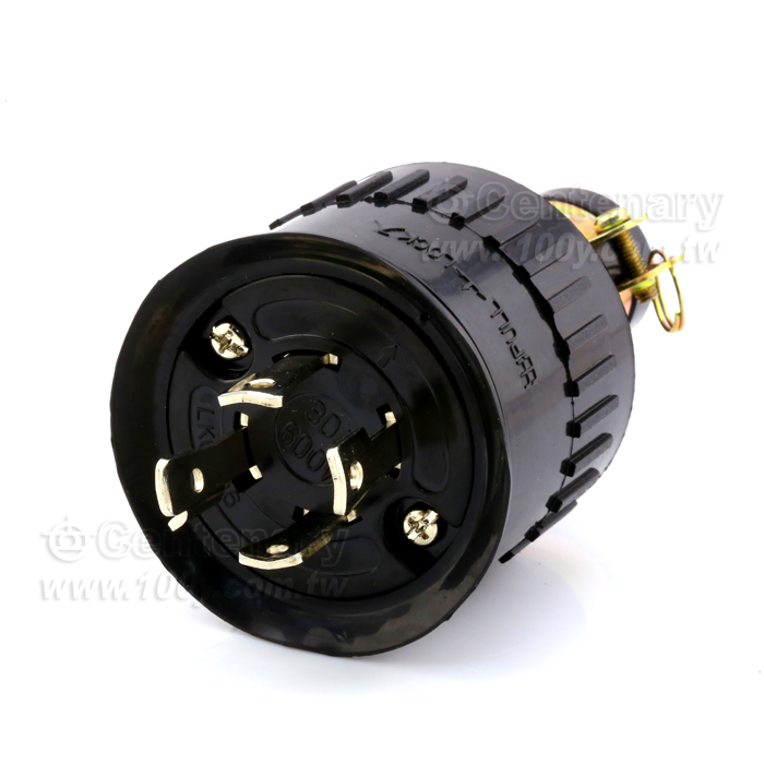 L17-30P 引掛式橡膠中間插頭4P 30A / 600V - 108913 產品圖片