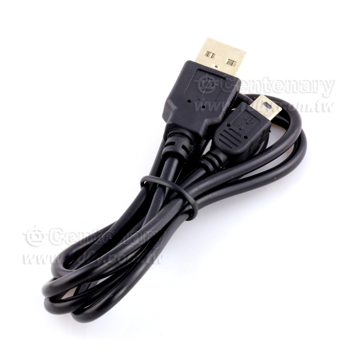 USB A/Mini USB 5P 黑色 ,足 0.75米 - 98083 產品圖片