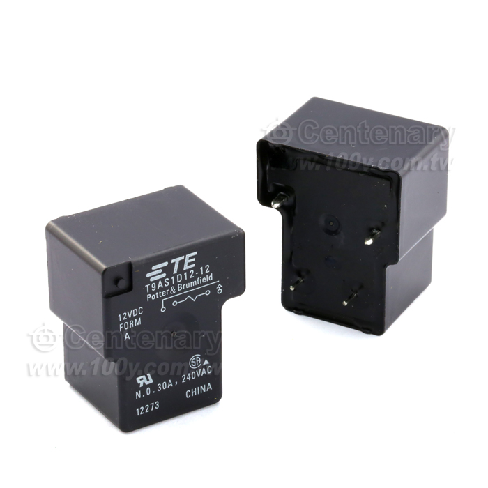 通用繼電器 SPST-NO PC MNT 12V 30A 144Ohm 1W - 96289 產品圖片