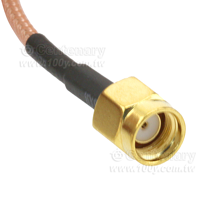 TEST LEAD-SMA(M)+SMA(M-F Pin) FOR RG316 CABLE  L:1M - 97647 Product Image