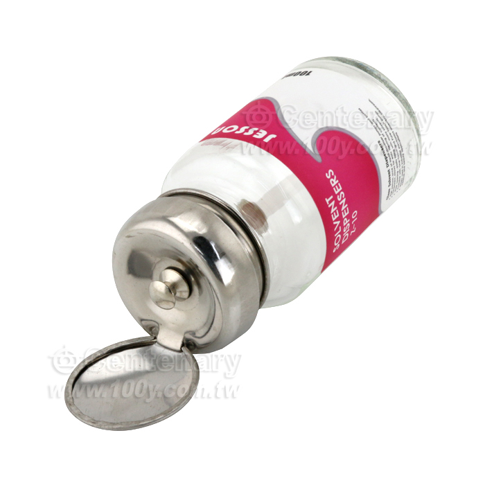 防噴玻璃酒精瓶_透明色 100ml - 98176 產品圖片