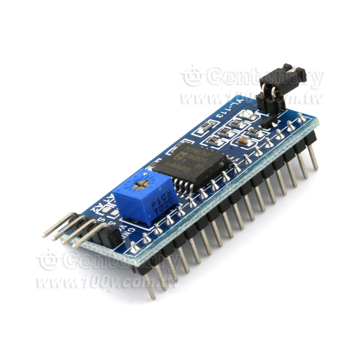 IIC 接口 LCD1602轉接板 (IC:PCF8574T模塊 NXP) - 98345 產品圖片