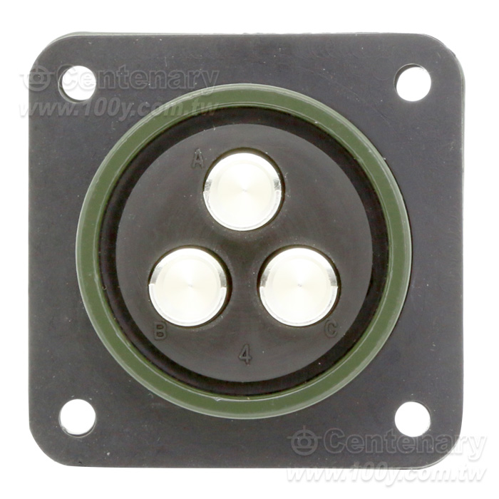 3p Box Mount Receptacle - 98740 Product Image