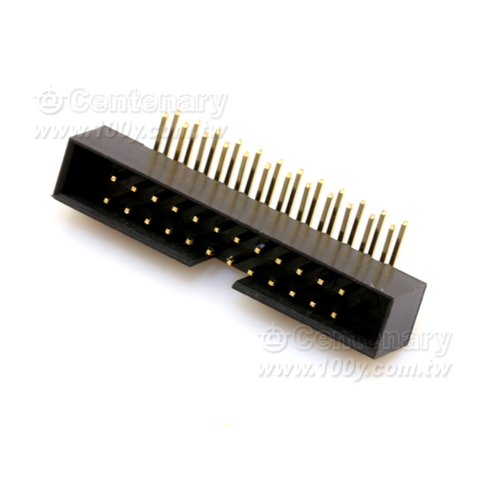 IDC簡易公座 14P P:2.0mm 90°彎 - 55839 產品圖片
