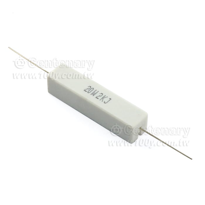 20W水泥電阻 0.47ohm ±5% 【無鉛】 - 135247 產品圖片