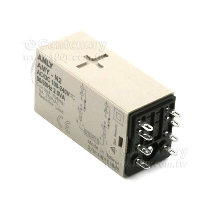 多段限時繼電器 AC/DC:100-240V - 99258 產品圖片