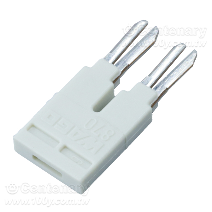 Push-in type jumper bars insulated 2-way nominal current 18 A - 85199 Product Image