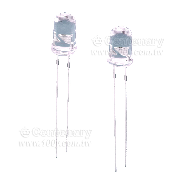 ψ5 圓頭紫光LED 0.06W 395~400nm - 99948 產品圖片