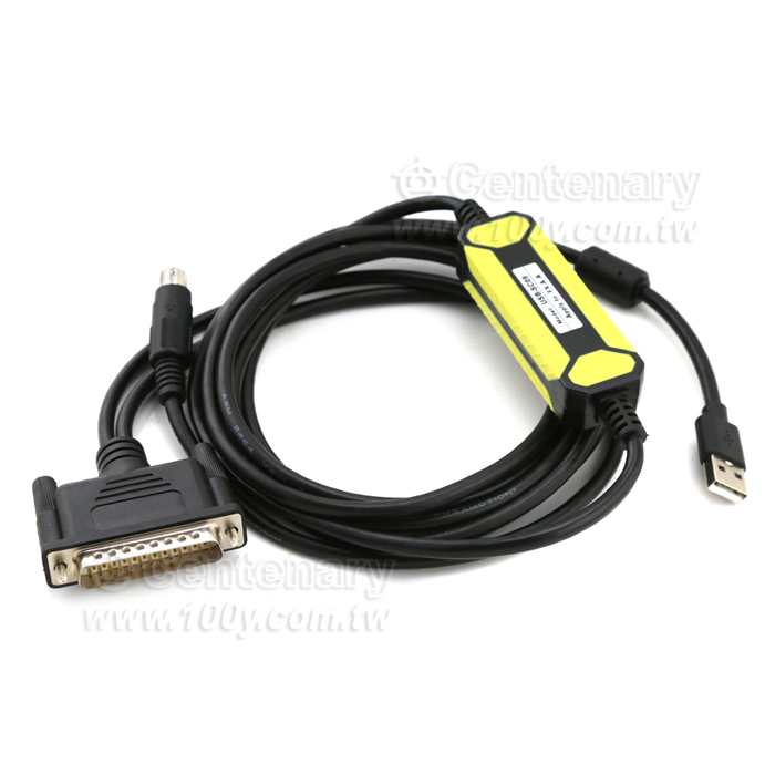 兼容三菱-FX系列PLC編程電纜 長度3M - 100038 產品圖片