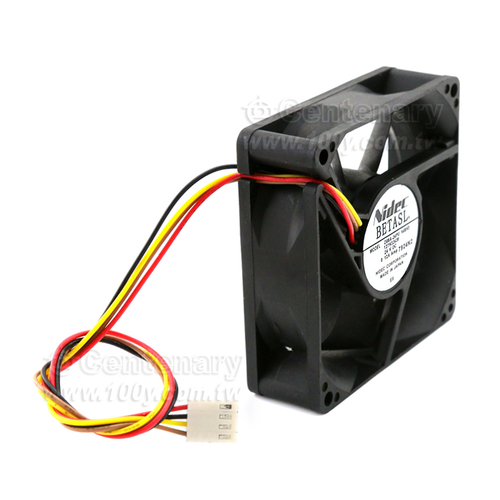 NIDEC_DC24V 帶線風扇 80*80*25mm - 100361 產品圖片