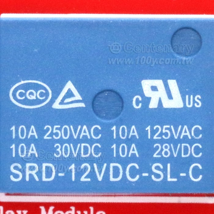1路繼電器模組帶光耦隔離 DC12V - 101962 產品圖片