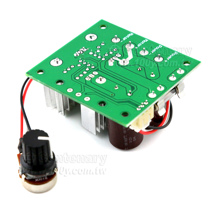 PWM 直流電機調速器  10A 12-40V - 101935 產品圖片