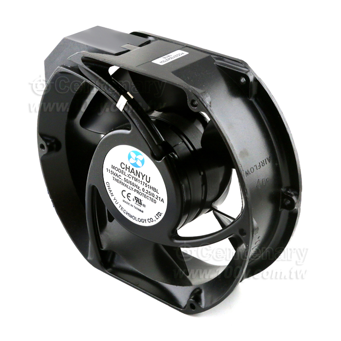 AC115V 帶線式風扇 0.25/0.21A 172*150*51mm - 102264 產品圖片