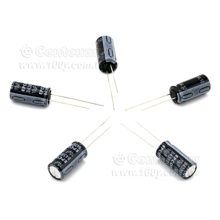 10uF/400V 10*20mm 105℃ - 101395 產品圖片