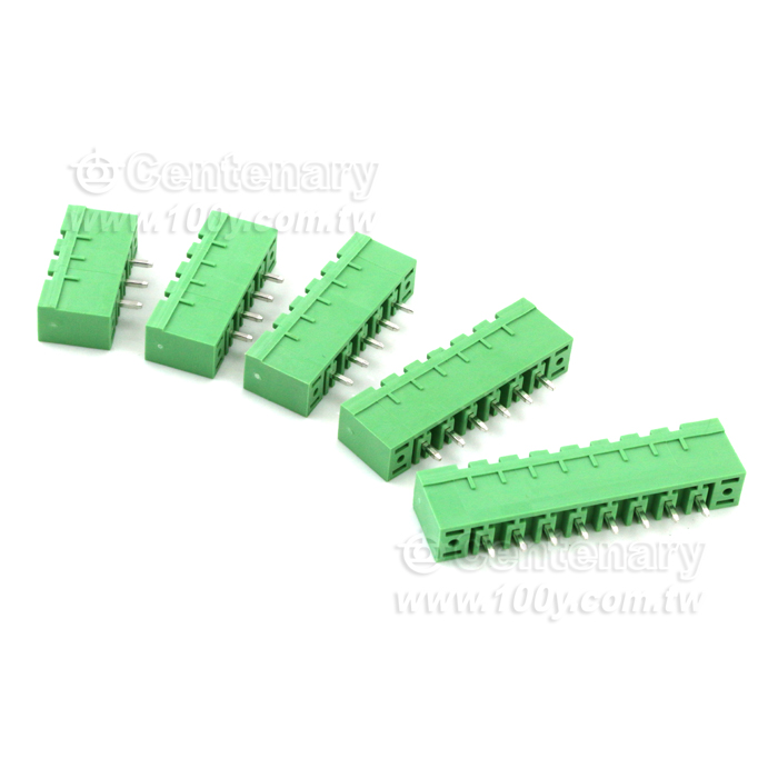 5P 180°公座端子台 - 103261 產品圖片