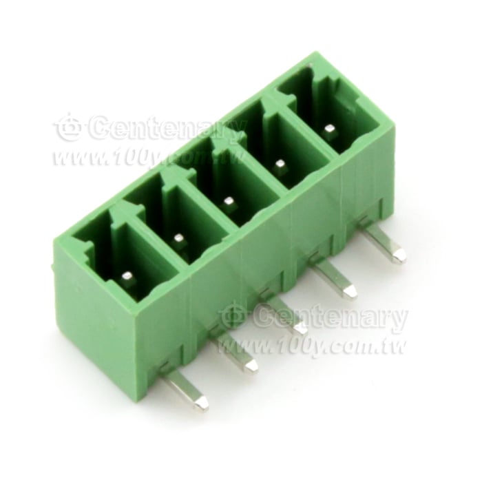 16P 插座式端子-針座 90度公座 Pitch:3.81mm - 165322 產品圖片