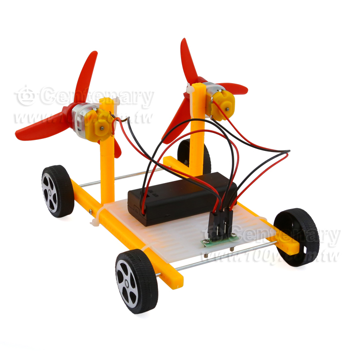 DIY玩具科技小製作風力小車 - 103735 產品圖片