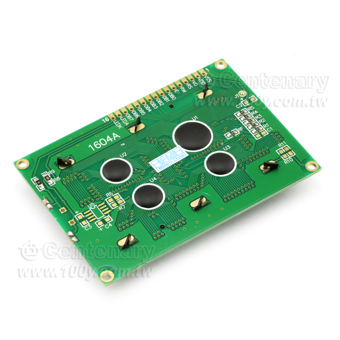 16*4 字符型 LCD 5V (藍屏白字) 並口 - 101219 產品圖片