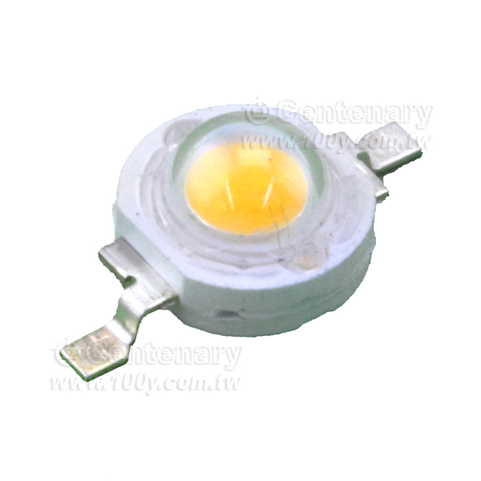 1W高功率黃光LED，50-100LM,光宏42mil芯片 - 100961 產品圖片