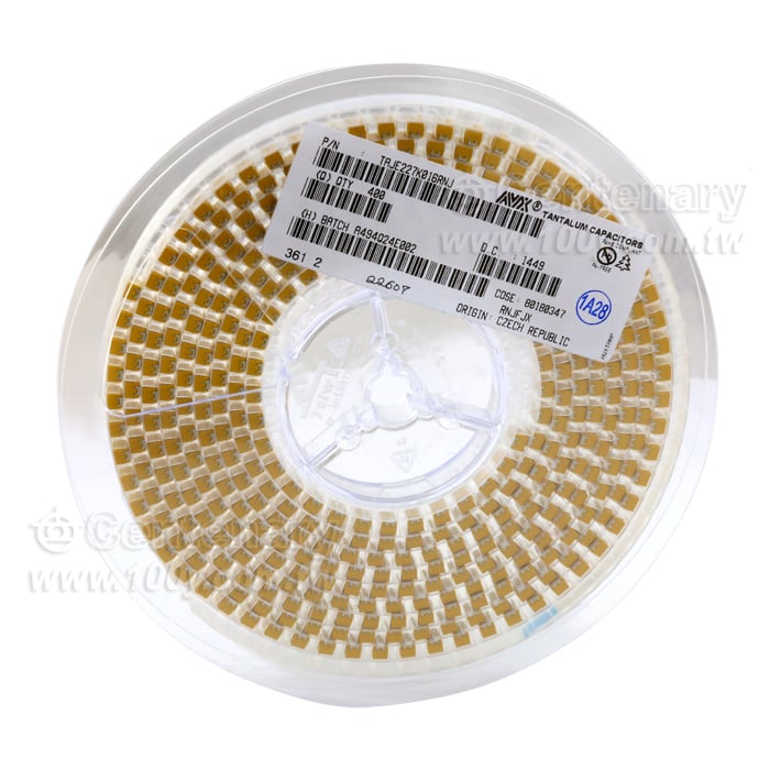 SMD鉭電10uF/16V ±10％ B Case【無鉛】 - 40394 產品圖片