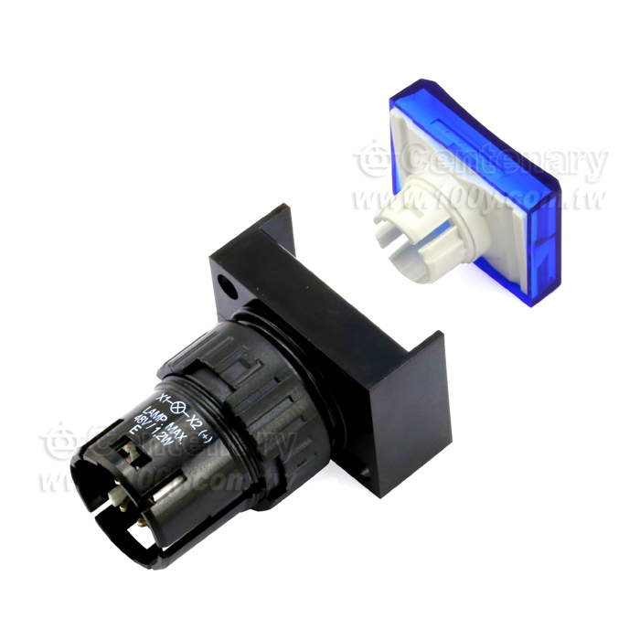 長方型瞬間開關 250V - 103825 產品圖片