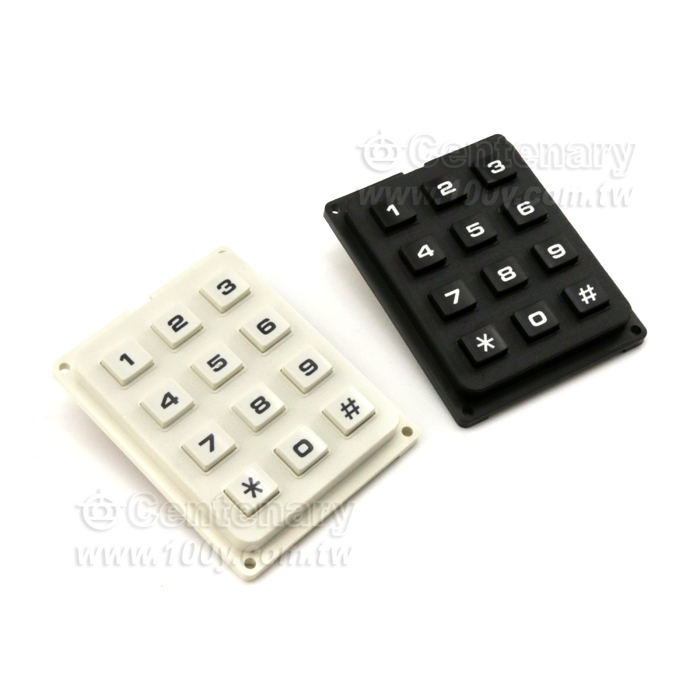 數字鍵(電話鍵)   4*3 - 12950 產品圖片