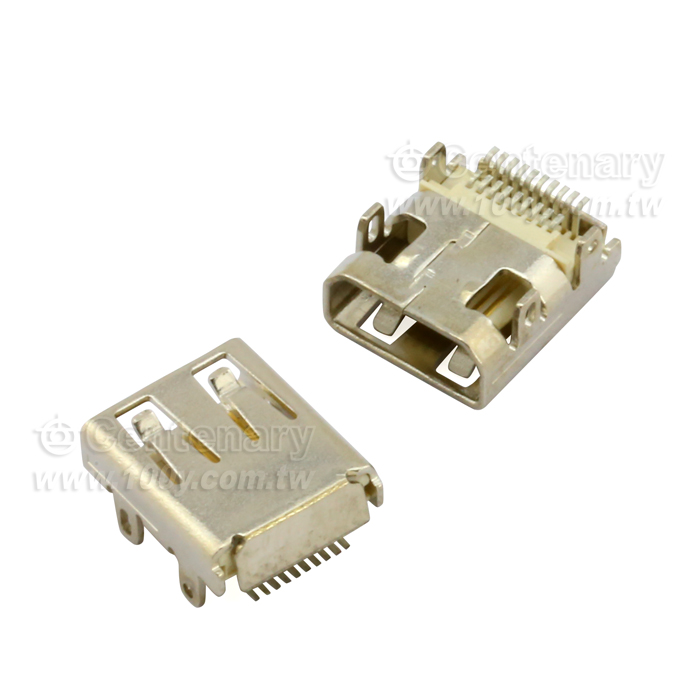 Micro HDMI SMD母座 - 104542 產品圖片