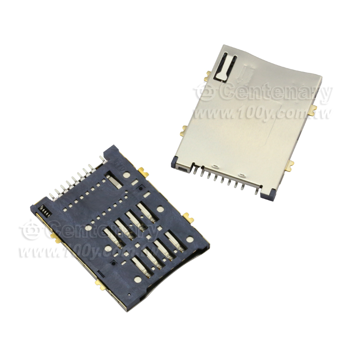 SIM-9P Self spring type Card - 104556 Product Image
