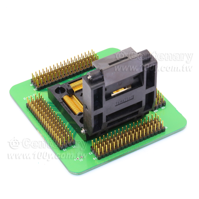 Clam Shell ZIF QFP - 105118 Product Image