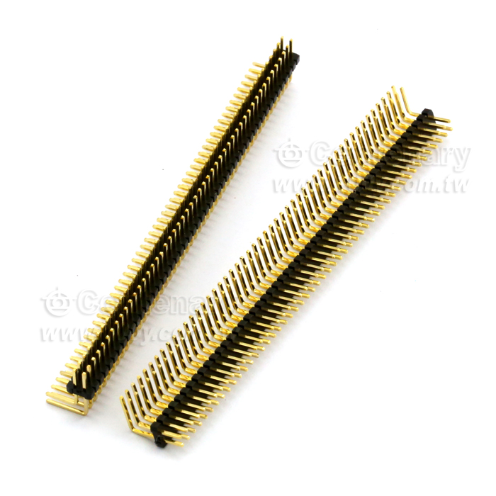 1.27mm Male Headers (Gold) -Double Row - 104613 Product Image