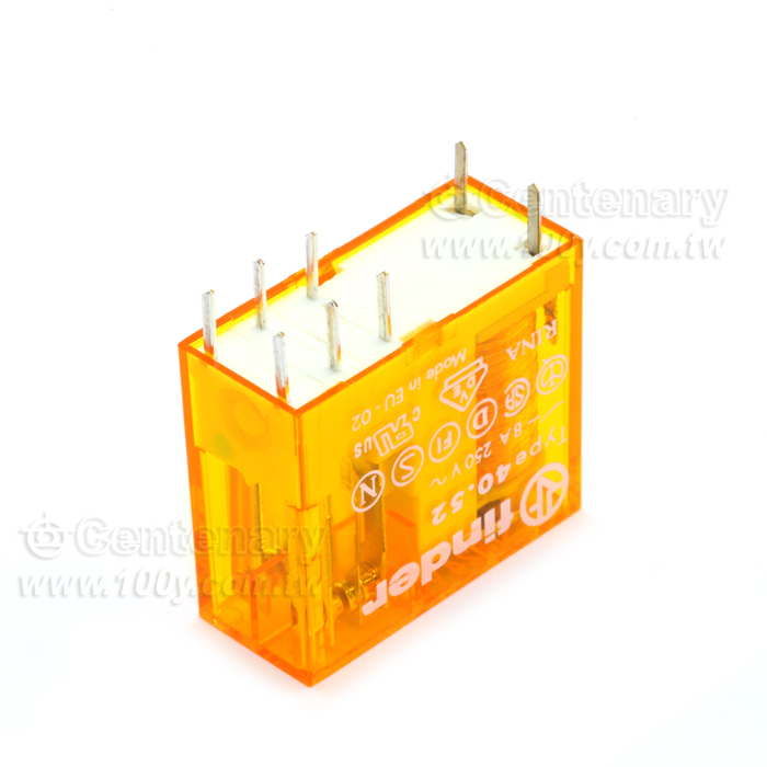 PCB繼電器 8A/24Vac - 61916 產品圖片